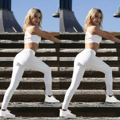 High Elastic Shine Workout Pants